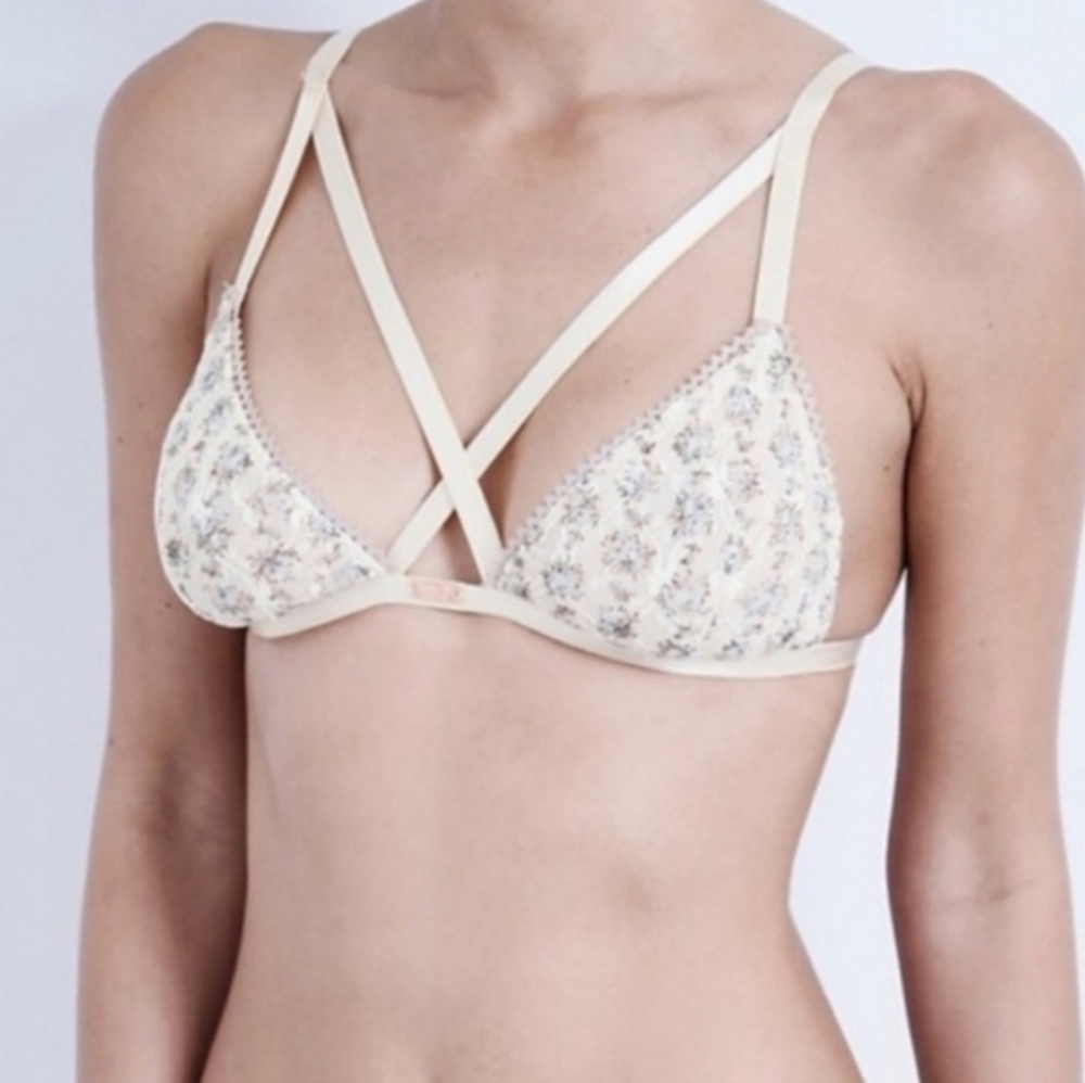 🤎 Daydream Nation Floral Beverly Bra 🤎